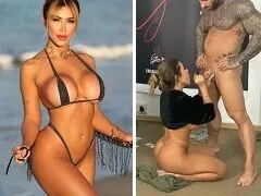 크리스 갈레라가 친구의 우유를 빨기 위해 무릎을 꿇은 장난꾸러기 변호사